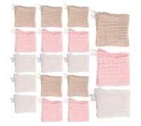 Abaodam 18pcs Washcloths for Face and Body, Soft Cotton Six Layers, Gentle Cleaning, Machine Washable Towels for Newborns, for Daily Daycare and Travels
