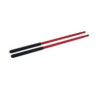 Abaodam 1pair Aluminium Alloy Anti-rust for Drummer Exercises and Drum Pad Practice and Lightweight Drumsticks Dark Red