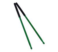 Abaodam 1pair Aluminium Alloy Anti-rust Practice Drumsticks for Drummers and Strong for Drum Pad Exercises Green