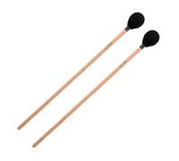 Abaodam 1pair Comfortable Marimba Mallets Smooth Grip for Percussion Instruments Intermediate Model Maple Handles for Xylophone and Tongue Drum Use
