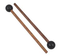 Abaodam 1pair Wood Handle Xylophone Mallet Drumstick for Tongue Drum Percussion Instruments Smooth Material for Beginners and Professionals