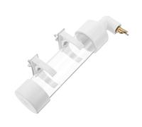 Abaodam 1Pc Automatic Bird Water Dispenser Transparent Large Hanging Water Feeder for Cages Durable Pet Supplies Easy Installation for Parrots and Other Birds