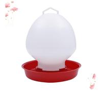 Abaodam 1PC Automatic Poultry Water Feeding Dispenser for Chickens Pigeons Quail Thickened Plastic Drinker for Home and Farm Use Reduces Water Waste
