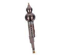 Abaodam 1pc Beginner-friendly Cucurbit Flute Instrument Key Gourd Design for Music and Collectors Comes Random Chinese Knot Style for Practice and Performance