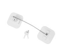 Abaodam 1pc Boy Girl Window Lock and Refrigerator Lock White for Boys and Girls Easy Installation Design for Home Office and School