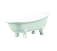 Abaodam 1pc Ceramic Hamster Cooling Nest Pet Bathing Tub for Animals Comfortable Sleeping Bed Glazed Process Easy to Clean for Hamsters and Rodents Green
