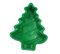 Abaodam 1pc Christmas Tree Cake Tin Cupcake Mold Silicone Christmas Cookie Mold Muffin Molds Gingerbread Man Baking Fondant Mould Roasting Pan Description 3D Silica Gel Jelly Epoxy Resin