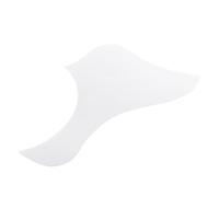 Abaodam 1pc Creative Shape Guitar Pickguard Anti-scratch Sticker for Acoustic Guitars Lightweight Decorative Design Transparent Pet Material Easy to Apply Pickguard