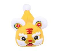 Abaodam 1Pc Cute Flannelette Tiger Doll Soft Cotton Tiger Decor for Year for Desktop Car Bed Sofa Decoration