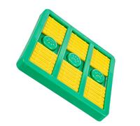 Abaodam 1pc Dog Puzzle Feeding Interactive Slow Feeder Plate for Dogs Educational Pet Supplies for Healthy Eating Prevents Obesity Boredom Engaging Green Design