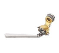 Abaodam 1pc Durable Trombone Watergate Key Accessory with Cork Pad for Easy Installation and Fit Silver