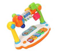 Abaodam 1Pc Educational Musical Piano with Rotating Lights Interactive Plaything for Learning Instrument for Early Development and Imagination