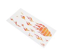 Abaodam 1pc Guitar Fretboard Decal Decorative Sticker for Acoustic Electric Guitars Easy to Apply Removable Fun Design Covers Scratches Flaws for Beginners