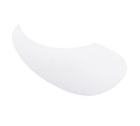 Abaodam 1pc Guitar Pickguard Transparent Anti-scratch Sticker Creative Shape Design Pet Material for Guitars Lightweight and Easy to Apply
