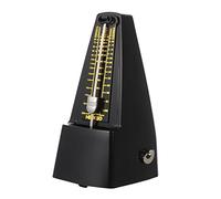 Abaodam 1pc Mechanical Metronome for Piano Drum Violin Guitar Portable Rhythm Tool for Accurate Musical Practice Lightweight Design and Materials Black