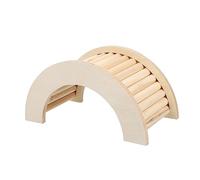 Abaodam 1Pc Multi Purpose Climbing Ladder for Hamsters and Birds Safe Bridge for Exercise Agility and Fun Pet Cages Hideout for Turtles and Other Pets