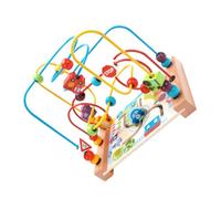Abaodam 1Pc Ocean Beaded Maze Educational Wooden Plaything for Bead Runner for Cognitive Development Safe Fun