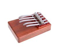 Abaodam 1pc Portable Kalimba Finger Piano Reddish Brown Mini Thumb Piano for Boys and Girls and Adults Quality Finger Accurate Tone Music for Birthdays and Christmas
