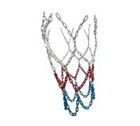 Abaodam 1pc Professional Basketball Net Durable Heavy Duty Chain Mesh Accessory for All Weather Play Color Design for Practice and Training
