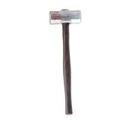 Abaodam 1Pc Realistic Plastic Hammer Prop Halloween Prank for Parties Lifelike Design Premium Quality Decor Accessory for Cosplay Role Play and Festive Fun