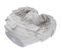Abaodam 1Pc Resin Dog Angel Memorial Statue Outdoor Garden Grave Marker for Pet Remembrance Durable Sculpture with Engraved Design for Healing and Commemorating Beloved Pets