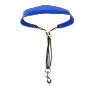Abaodam 1pc Thickened Saxophone Neck Strap Comfortable Padded Design for Soprano Alto Tenor Saxophones Durable Blue Strap for Musicians