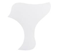 Abaodam 1pc Transparent Pet Guitar Pickguard Shield Creative Anti-scratch Sticker for Acoustic Guitars and Lightweight Decoration No Residue Easy to Apply and Remove
