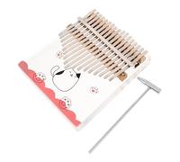 Abaodam 1pcs Key Kalimba Mini Thumb Piano Portable Finger Piano for Beginners Cartoon Key Musical Instrument Hand Acrylic Material for Travel