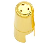 Abaodam 1pcs Saxophone Cap Metal Accessory for Alto Saxophone Brass Mouthpiece Cover Easy to Install Compact Design for Musicians and Students Replacement Part