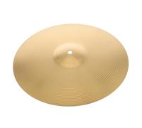 Abaodam 1piece Alloy Jazz Drum Cymbal Multi-functional Percussion Accessory Sound for Crash Ride and Splash for Practice Drum Sets