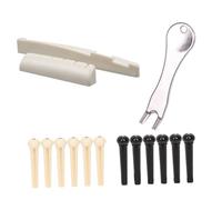 Abaodam 1set Acoustic Guitar Nail Picker Nail Lifter Upper Lower Chord Pillows for Musicians Essential Guitar Accessories for Smooth Playing