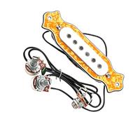 Abaodam 1set Acoustic Guitar Pickup for Folk Instruments Compact Multi-function Design for Easy Use Compatible Electric and Acoustic Guitars for Musicians The Go