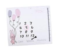 Abaodam 1set Blanket Photography Prop for Newborn Growth Photos Soft for Showers and Memory Making