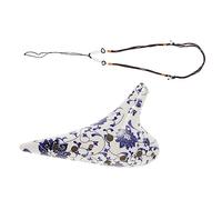 Abaodam 1set Boy Girl Practice Ocarina Beginner Wind Instrument Hand Painted Porcelain Flute