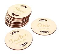 Abaodam 1set Cards Beautiful Announcement Signs for Newborn Growth Photography Markers for Boys and Girls for Showers and Gender Reveals