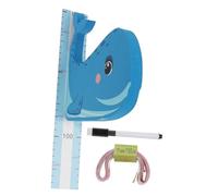 Abaodam 1set Cartoon Animals Height Measurement Sticker Removable Growth Chart Decal for Boys and Girls Rooms Nurseries Playrooms Fun Practical Wall Decor for Height Tracking