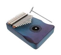 Abaodam 1set Chic Key Kalimba Thumb Piano for Beginners Lightweight Kalimba Gradient Blue Design for Outdoor School Parties and Music Lovers