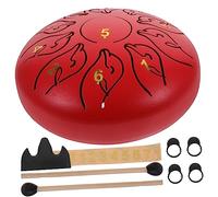 Abaodam 1Set Chic Steel Tongue Drum Ethereal Percussion Instrument for Meditation Musical Education for Adults Enhances Imagination Reduces Stress