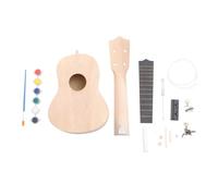 Abaodam 1Set DIY Ukulele Kit for Adults Build Your Own Basswood Musical Instrument with Instruction Manual for Family Activities and Educational Fun