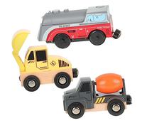 Abaodam 1Set Electric Construction for Roadside Rescue Vehicle Enhances Imagination Hand Eye Coordination Safe Playthings