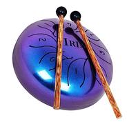 Abaodam 1Set Ethereal Drum Steel Tongue Drum Kit for Beginners for Music Education Meditation and Yoga Durable and Easy to Use