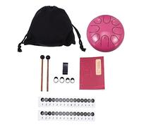 Abaodam 1set Ethereal Steel Tongue Drum Note Handpan for Meditation and Yoga Enhances Imagination Reduces Stress Percussion Instrument for Beginners