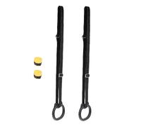 Abaodam 1Set Fitness Gym Rings for Pull Up Exercise Tool with Straps Lightweight Indoor Training Equipment for Parent Bonding and Heightening Exercises