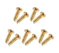 Abaodam 1set Gold Electric Trimmer Screws for Precision Clipper Housing Fixing Accessory DIY Maintenance Replacement for Cutter Shell 10pcs