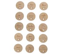 Abaodam 1set Growth Milestone Cards Monthly Commemorative Photo Props for Boy Girl Capture Precious Moments from Birth to Age Chic Design for Unique Album
