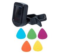 Abaodam 1set Guitar Tuner Picks Portable Clip Tuning Tool for Acoustic Electric Bass Ukulele and Violin Lightweight and Easy to Use