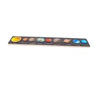 Abaodam 1Set Interactive Solar System Matching Puzzle for Educational Planetary Cognition Game for Shape Recognition Memory Development for Early Learning and Creative Play