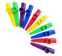 Abaodam 1set Kazoo for Boys and Girls Musical Instruments Membranes for Educational Activities Music Games and Parties Lightweight and Easy to Use