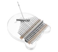 Abaodam 1set Keys Kalimba Thumb Piano Full Accessories Beginner Musical Instrument for Adults and Boys and Girls Easy to Play Beautiful Melody Ergonomic Design