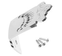 Abaodam 1set Mandolin Tailpiece Screws Metal Tailpiece Essential Mandolin Accessories